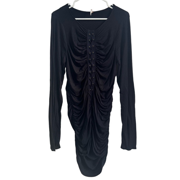 FREE PEOPLE ‘Bella’ Lace-Up Convertible Tunic Dress - Picture 6 of 15